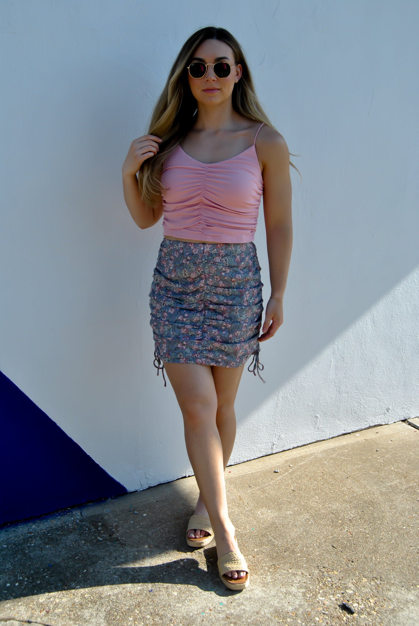 Ruched Skirt