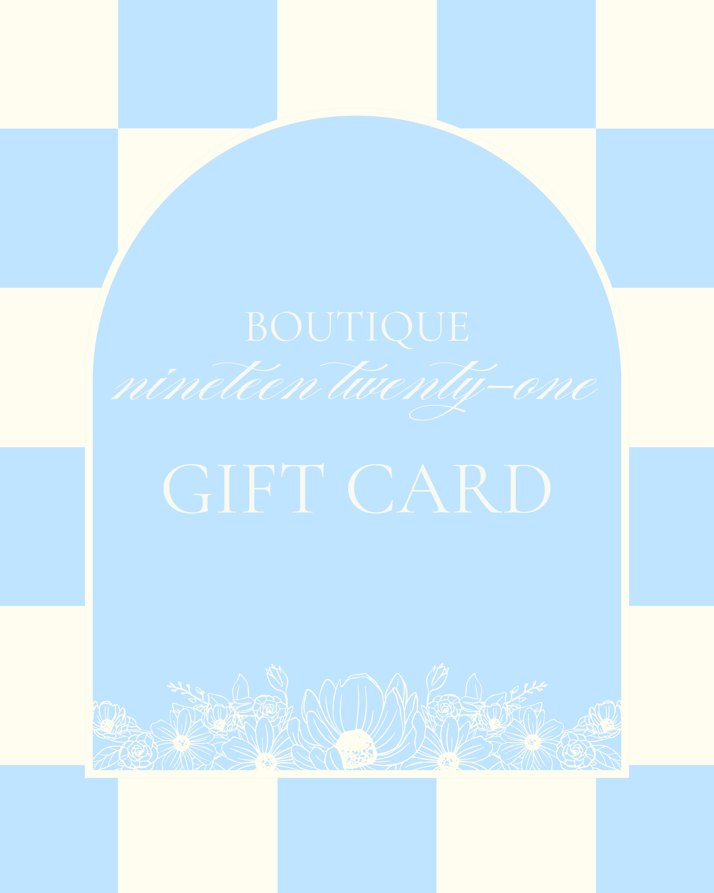Boutique Nineteen Twenty-One Gift Card