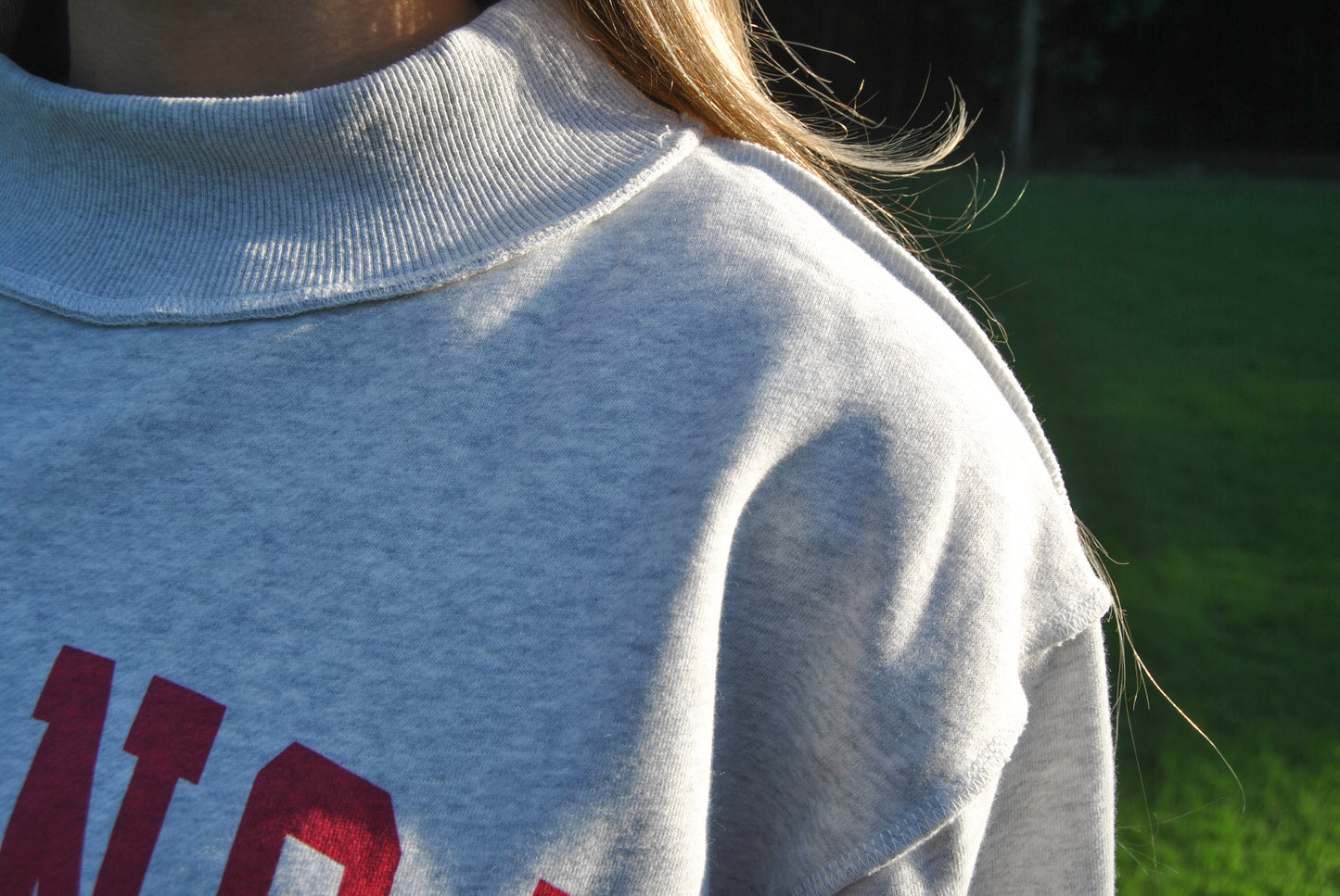 Arkansas Mock Neck Reversible Sweatshirt