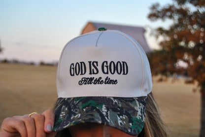 God is Good Camo Hat