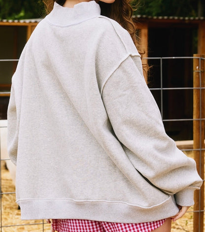 Preorder Arkansas Mock Neck Reversible Sweatshirt